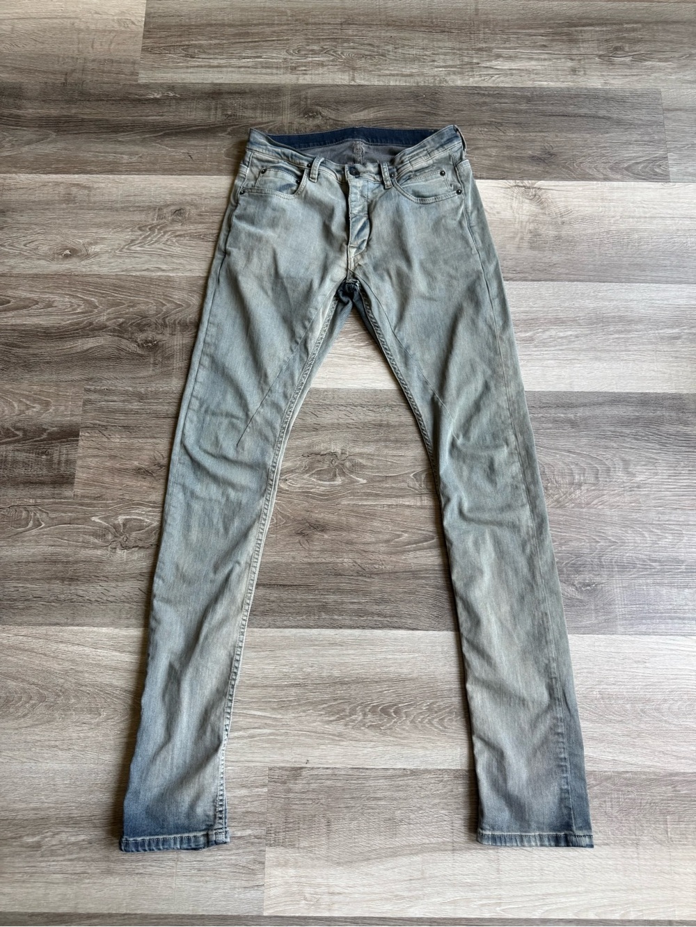 OLMAR and MIRTA x DRKSHDW x RICK OWENS FW15 “Sphinx” Hustler Blue Detroit Cut